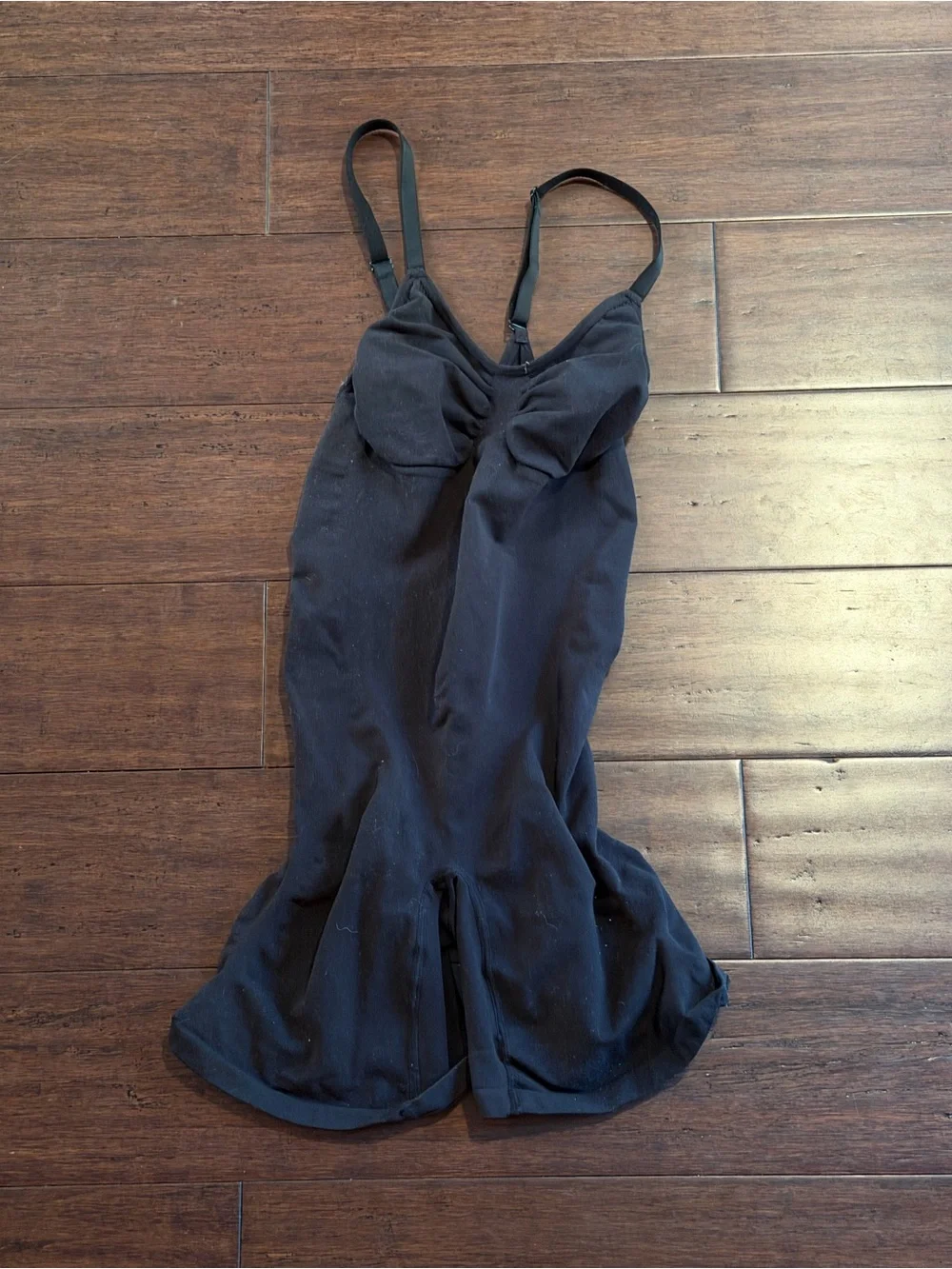 Amazon Women's Black Seamless Shaping Slip with Adjustable Straps